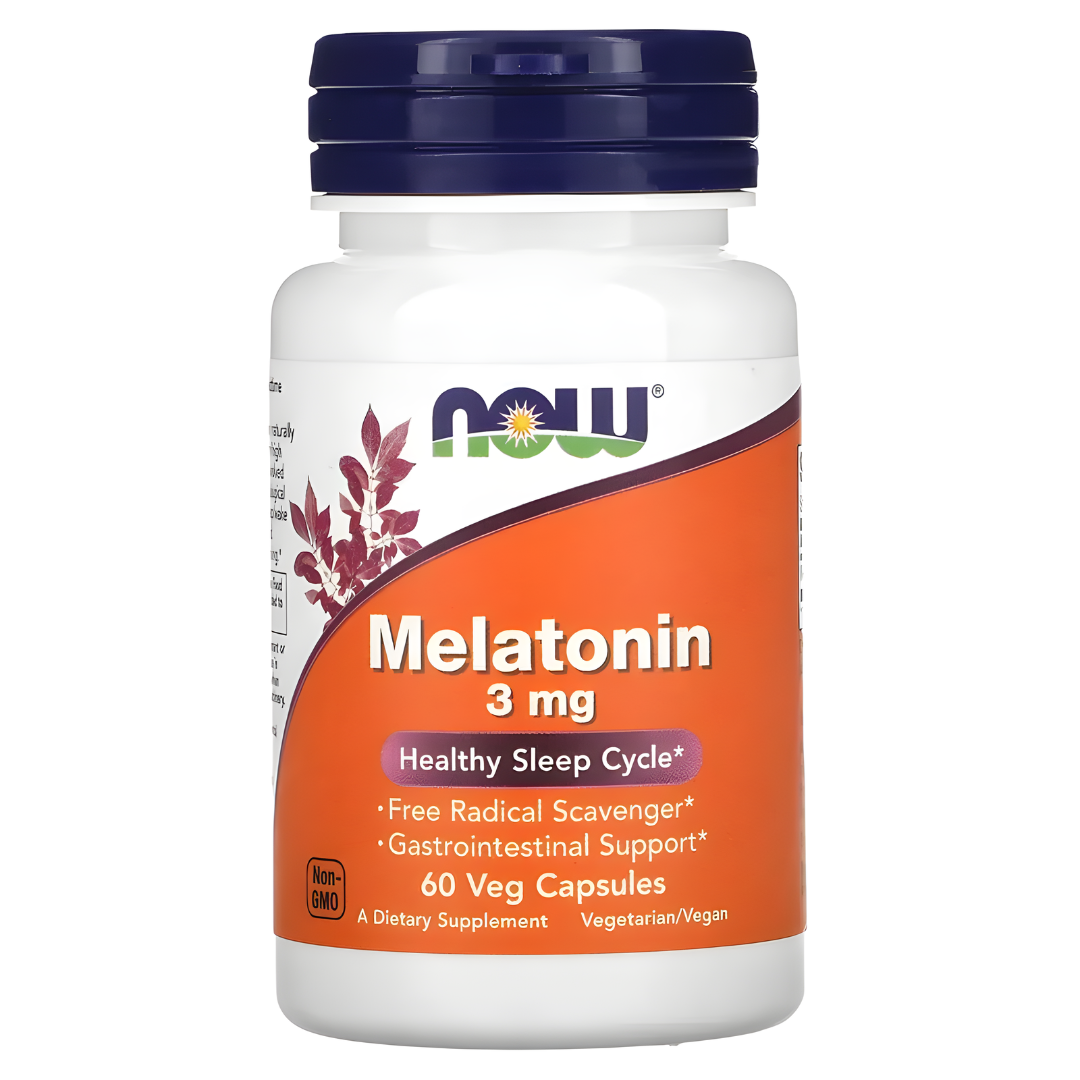 Melatonin, 3 mg, 60 Veg Capsules