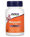 Melatonin, 3 mg, 60 Veg Capsules