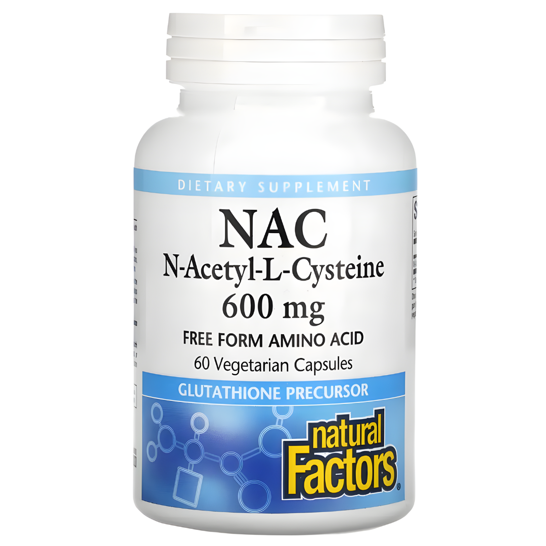 NAC, 600 mg, 60 Vegetarian Capsules