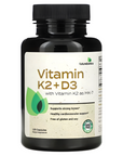 Vitamin K2 + D3 with Vitamin K2 as MK-7, 120 Capsules