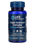 Super Selenium Complex & Vitamin E, 200 mcg, 100 Vegetarian Capsules